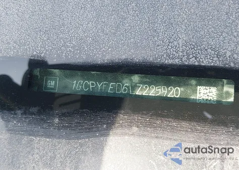 2020 Chevrolet Silverado 1500 4Wd Short Bed Lt Trail Boss from USA, damaged, VIN 1GCPYFED6LZ225920